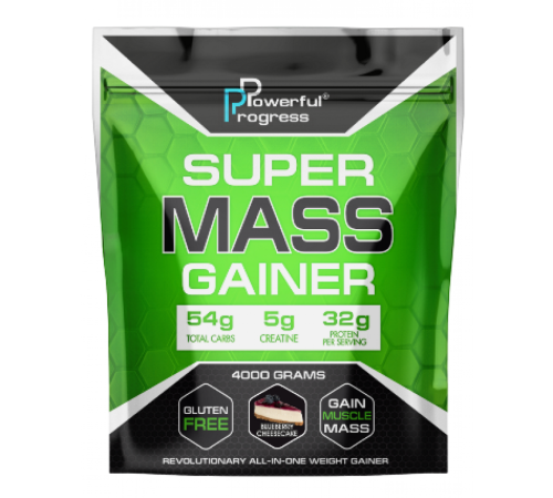 Super Mass Gainer - 4000g Blueberry Cheesecake