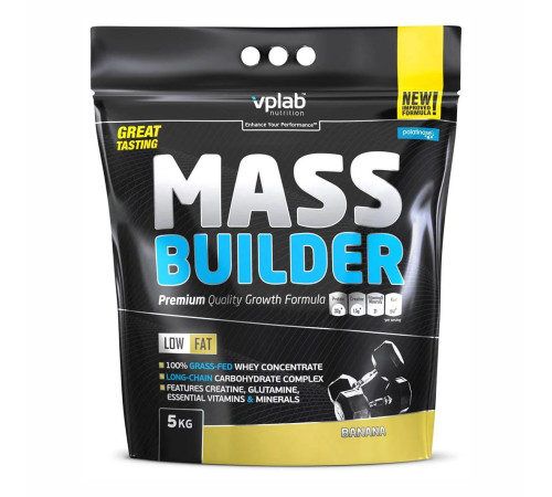 Mass Builder VPLab - 5000g Banana Mass Builder VPLab - 5000g Banana