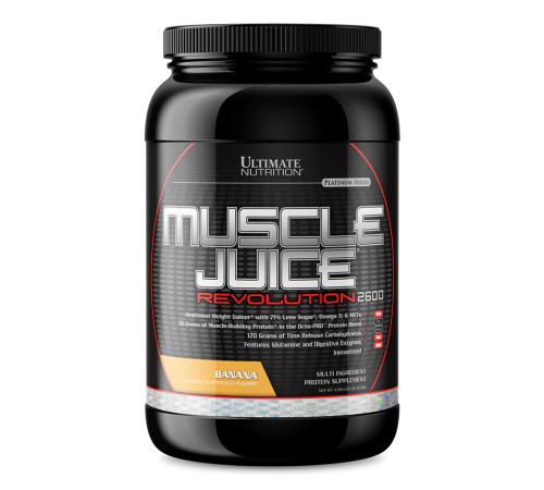 Muscle Juice Revolution 2600 - 2120g Banana Muscle Juice Revolution 2600 - 2120g Banana