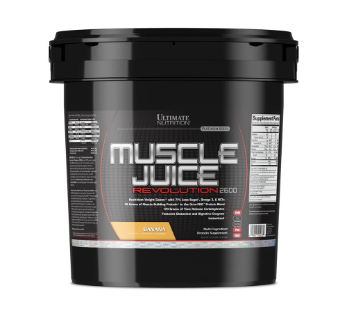 Muscle Juice Revolution 2600 - 5040g Banana Muscle Juice Revolution 2600 - 5040g Banana