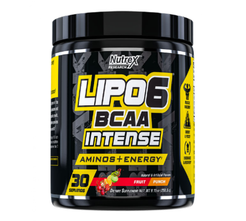 Амінокислоти Lipo-6 BCAA Intense - 30srv Кавун