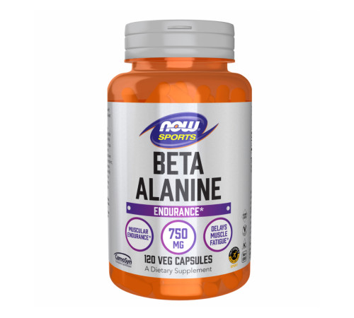 Бета-аланін (Beta Alanine) 750мг - 120 капсул