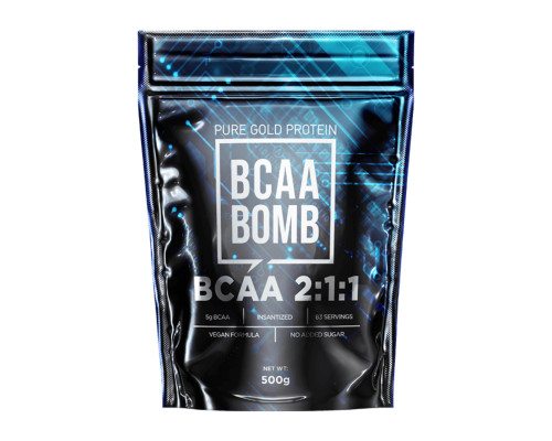 Амінокислота (BCAA Bomb 2-1-1) 500г Полуниця