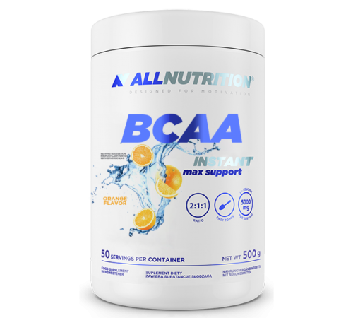 BCAA Max Support Instant - 500g Orange BCAA Max Support Instant - 500g Orange