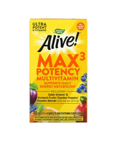 Nature's Way Alive! Max3 (No-Iron) - 90 tabs