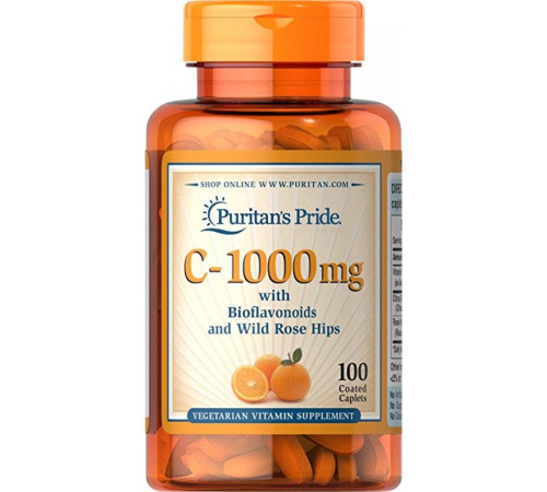 Vitamin C - 1000 mg with Bioflavonoids and Rose Hips - 100tabs Vitamin C - 1000 mg with Bioflavonoids and Rose Hips - 100tabs