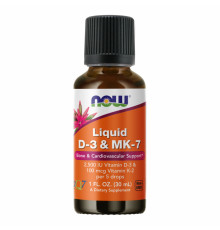 Рідкий вітамін D3 - Liquid Vit D-3 & MK-7 30мл