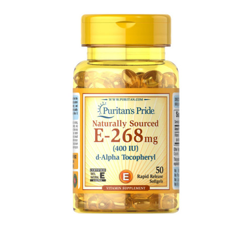 Vitamin E 268 mg 400 IU - 50 softgels Vitamin E 268 mg 400 IU - 50 softgels