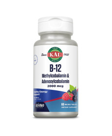 Вітамін B-12 Methylcobalamin and Adenosylcobalamin 2000mcg - 60 таблеток