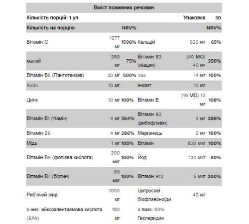 Multi Complex - 30serv