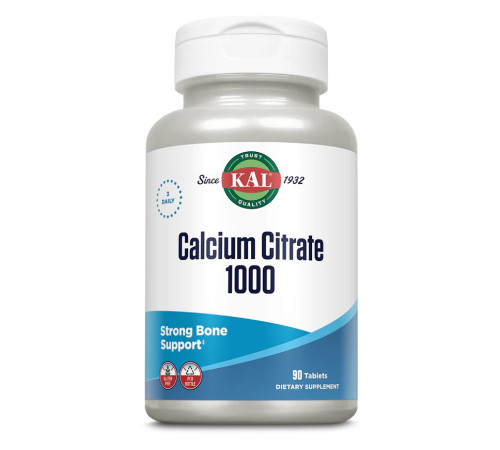 Кальцій цитрат Calcium Citrate 1000mg - 90 таблеток