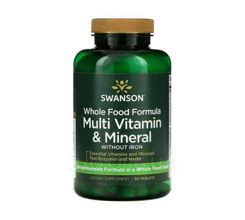 Whole Food Formula Multi Vitamin Mineral - 90tab Whole Food Formula Multi Vitamin Mineral - 90tab