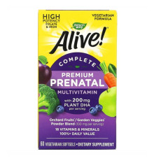 Alive! Nature's Way Prenatal Multi - 60 softgels