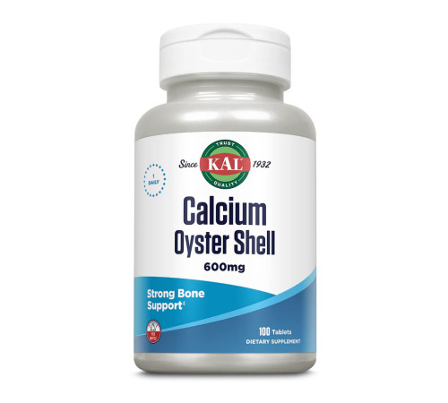 Кальцій Calcium Oyster Shell 600мг - 100 таблеток Кальцій Calcium Oyster Shell 600мг - 100 таблеток