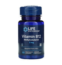 Вітамін B21 / Vitamin B12 Methylcobalamin 5мг - 60 капсул