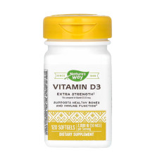 Вітамін D3 (Vitamin D3 Extra Strength) 120 капсул