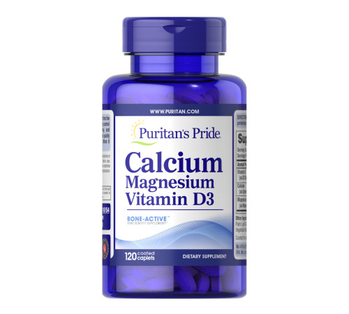 Calcium Magnesium Vitamin D3 - 120 caps