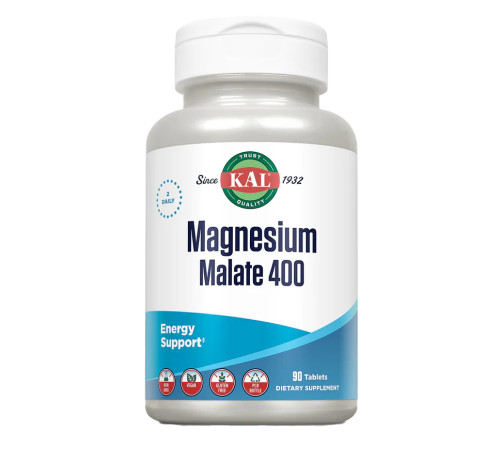 Малат магнію Magnesium Malate 400мг - 90 таблеток