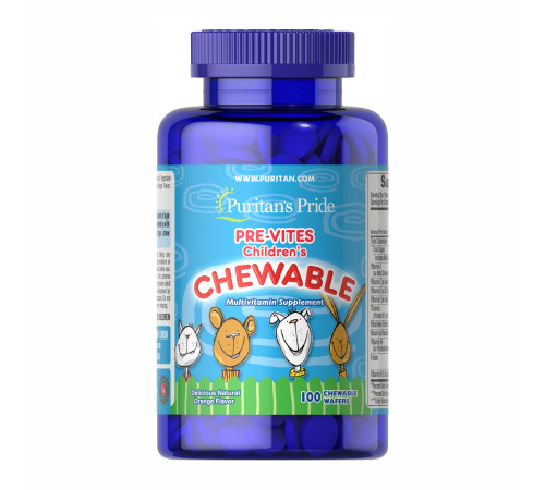 Pre-Vites Children's Multivitamin - 100 Chewables Pre-Vites Children's Multivitamin - 100 Chewables