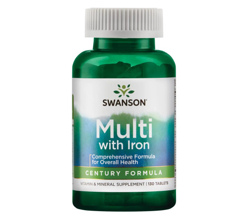 Multi with Iron Century Formula - 130tabs Multi with Iron Century Formula - 130tabs