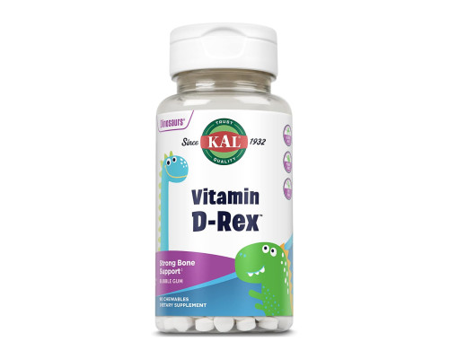 Вітамін Vitamin D-Rex 10мкг - 90 жувальних жуйок