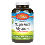 Дієтична добавка Chelated Magnesium Glycinate - 180 таблеток