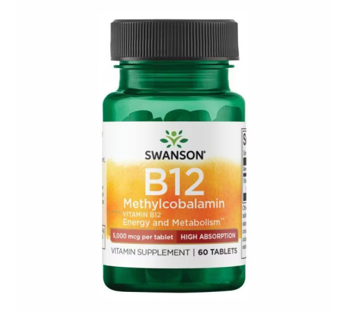 B- 12 5000mg - 60 tab B- 12 5000mg - 60 tab