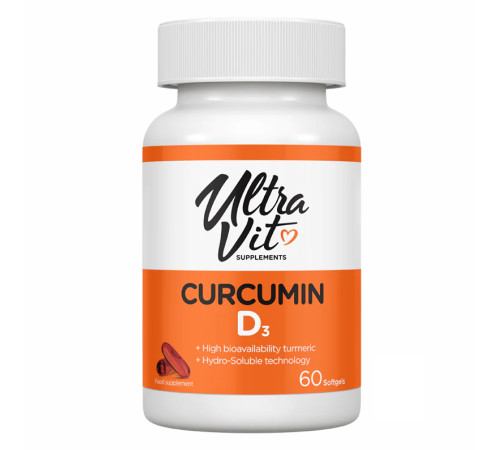 Curcumin D3 - 60 softgels