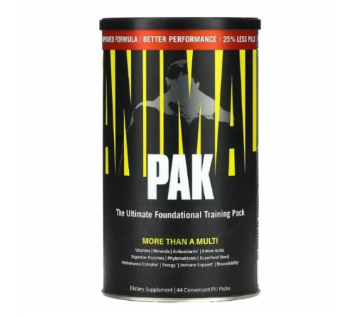 Спортивні вітаміни Animal Pak - 44шт Спортивні вітаміни Animal Pak - 44шт