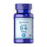 Вітамін Vitamin B-6 (Pyridoxine Hydrochloride) 50мг - 100 таблеток