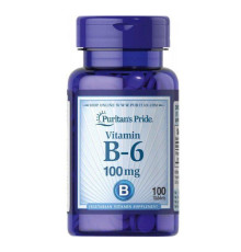 Вітамін Vitamin B-6 (Pyridoxine Hydrochloride) 100мг - 100 таблеток