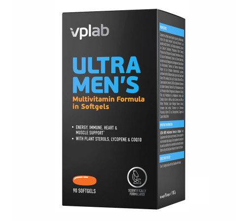 Ultra Men's Sport Multivitamin - 90 softgels