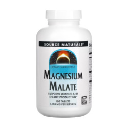 Малат магнію Magnesium Malate 1250мг - 180 таблеток