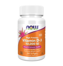 Вітамін VIT D-3 10,000 IU - 240 капсул