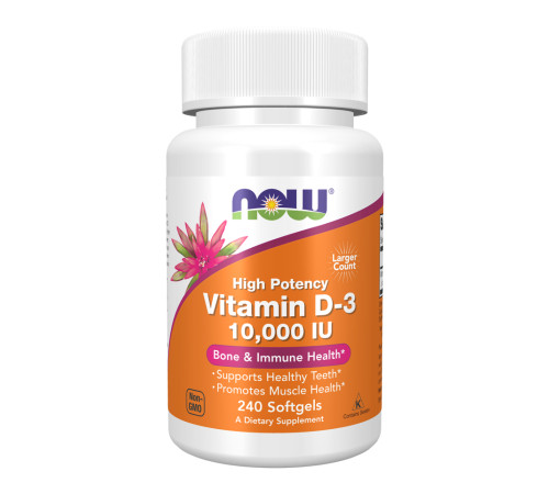 Вітамін VIT D-3 10,000 IU - 240 капсул