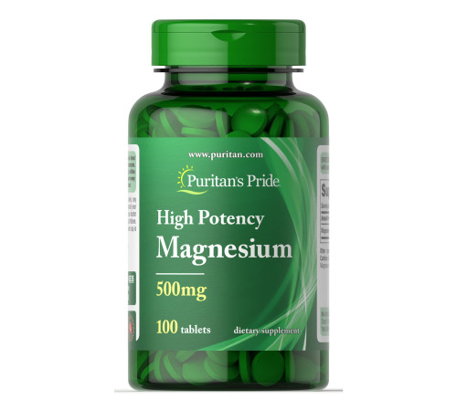 Magnesium 500 mg - 100 tablets