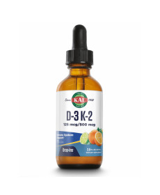 D3 K2 DropIns 125mcg - 2 oz Citrus