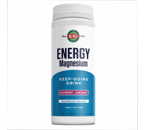 Energy Magnesium 325mg - 14.3oz Raspberry Lemonade Energy Magnesium 325mg - 14.3oz Raspberry Lemonade