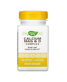 Calcium-Magnesium-Vitamin D Nature's Way - 100 caps