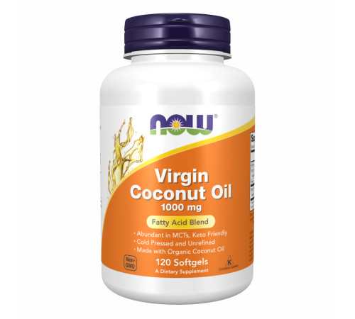 Coconut Oil Now Foods 1000mg - 120 sgels