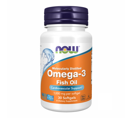 Рибячий жир omega-3 1000mg - 30 капсул Рибячий жир omega-3 1000mg - 30 капсул