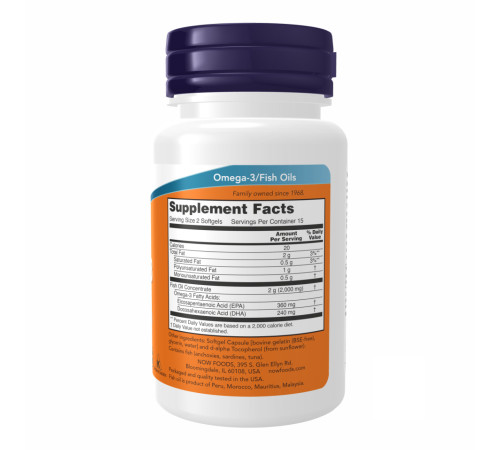 Рибячий жир omega-3 1000mg - 30 капсул Рибячий жир omega-3 1000mg - 30 капсул