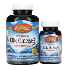 Дієтична добавка Elite Omega-3 Gems - 90+30 softgels