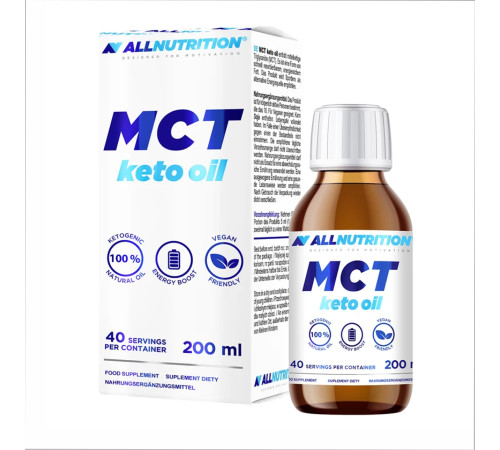 MCT keto oil Allnutrition - 200ml MCT keto oil Allnutrition - 200ml