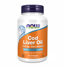 Жир печінки тріски (Cod Liver Oil ) 1000мг - 90 капсул