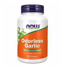 Odorless Garlic Orig Now Foods - 250 sgels