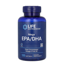 Рибячий жир Mega EPA/DHA - 120 капсул