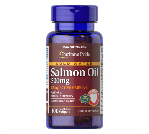 Salmon Oil 500mg - 100caps Salmon Oil 500mg - 100caps