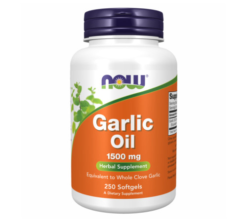 Часникова олія (Garlic Oil ) 1500мг - 250 softgels