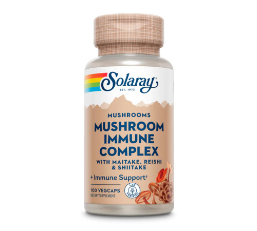 Грибний комплекс для імунітету (Mushroom Immune Complex) 600мг - 100 капсул